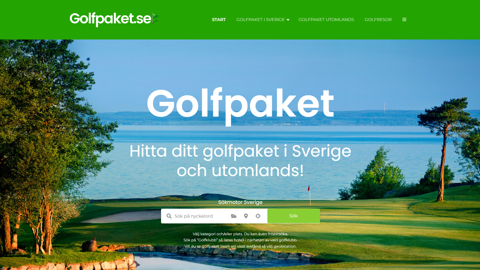 Golf in Schweden